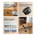 baseus lite magnetic cable organizer 3xpack black extra photo 2 baseus lite magnetic cable organizer 3xpack black extra photo 2