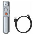 baseus orange dot laser wireless presenter grey wkcd000013 extra photo 1