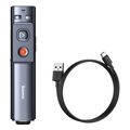 baseus orange dot laser wireless presenter grey wkcd010013 extra photo 3