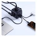baseus power strip enerfill fa11 3x schuko black e00082100123 00 extra photo 3 baseus power strip enerfill fa11 3x schuko black e00082100123 00 extra photo 3