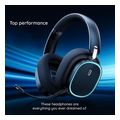 baseus aequr gh02 bt wireless gaming headset wi fi wired black extra photo 1 baseus aequr gh02 bt wireless gaming headset wi fi wired black extra photo 1