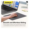 baseus nebula mousepad 260mm x 210mm grey extra photo 3 baseus nebula mousepad 260mm x 210mm grey extra photo 3