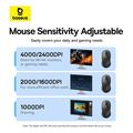 baseus bluetooth wi fi wireless mouse f02 1600dpi white b0203302 extra photo 2
