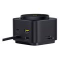 baseus type c hub magpro ii 7 in 1 usb a 2xtype c hdmi qi wireless sd microsd black extra photo 2