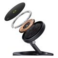 baseus type c hub magpro ii 7 in 1 usb a 2xtype c hdmi qi wireless sd microsd black extra photo 4