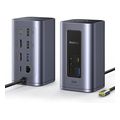 baseus type c hub nomos nu1 air spacemate 12 in 1 grey extra photo 1
