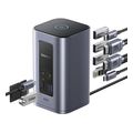 baseus type c hub nomos nu1 air spacemate 12 in 1 grey extra photo 2