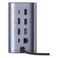 baseus type c hub nomos nu1 air spacemate 12 in 1 grey extra photo 4