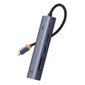 baseus type c hub ultrajoy 2x usb a 30 type c hdmi rj45 sd microsd grey extra photo 3