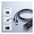 ugreen cr110 75535 ethernet adapter rj45 usb type c black extra photo 1 ugreen cr110 75535 ethernet adapter rj45 usb type c black extra photo 1