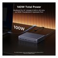 ugreen thunderbolt hub 8k hdmi nvme m2 pd 100w g bit lan u712 10in1 grey extra photo 1