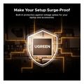 ugreen thunderbolt hub 8k hdmi nvme m2 pd 100w g bit lan u712 10in1 grey extra photo 3
