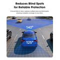 ddpai n5 dual dash rear camera 2026 4k wi fi gps ai black extra photo 3