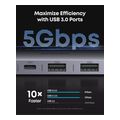 anker type c hub 2x usb a 2x type c hdmi sd microsd grey a83d2ha1 extra photo 4