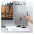 ugreen lp258 29277 vertical stand for laptop thickness 12mm 26mm silver extra photo 2 ugreen lp258 29277 vertical stand for laptop thickness 12mm 26mm silver extra photo 2