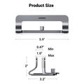 ugreen lp258 29277 vertical stand for laptop thickness 12mm 26mm silver extra photo 8 ugreen lp258 29277 vertical stand for laptop thickness 12mm 26mm silver extra photo 8
