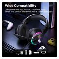 monster mission 320 gaming headset 35mm rgb black extra photo 1