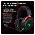 monster mission 350 gaming headset wireless bt wi fi wired black extra photo 6