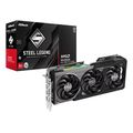 vga asrock rx9070 gre steel legend dark 12gb oc gddr6 retail extra photo 3