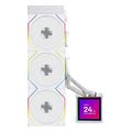 lian li hydroshift ii lcd s 360tl white rgb aio cpu cooler 34 screen 1851 1700am5 am4 extra photo 1