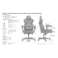 anda seat gaming chair kaiser 4 v2 xl orange with 6d armrest extra photo 5
