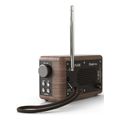 pure classic mini psifiako padiofono dab kai bluetooth coffee black walnut extra photo 3