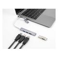 delock usb 30 hub 4 thyron me syndesi usb a usb c gkri 64214 extra photo 1