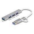 delock usb 30 hub 4 thyron me syndesi usb a usb c gkri 64214 extra photo 2