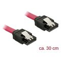 delock 7 pin sata iii 7 pin sata iii cable 30cm kokkino 82676 extra photo 1
