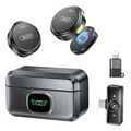 xo mc12 set mikrofonoa petoy wireless noise c mic with type c case and lightning adapter extra photo 1 xo mc12 set mikrofonoa petoy wireless noise c mic with type c case and lightning adapter extra photo 1