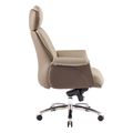 karekla grafeioy tomlin hm1835802 mpez kafe pu derma basi xromioy 72x74x128yek extra photo 3