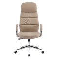 karekla grafeioy teeter hm1835502 mpez pu derma basi xromioy 67x66x121yek extra photo 2