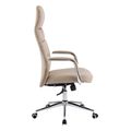 karekla grafeioy teeter hm1835502 mpez pu derma basi xromioy 67x66x121yek extra photo 3