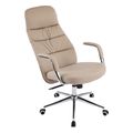 karekla grafeioy teeter hm1835502 mpez pu derma basi xromioy 67x66x121yek extra photo 6