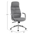 karekla grafeioy teeter hm1835510 gkri pu derma basi xromioy 67x66x121yek extra photo 1