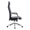 karekla grafeioy teeter hm1835501 mayro pu derma basi xromioy 67x66x121yek extra photo 3