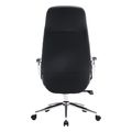 karekla grafeioy teeter hm1835501 mayro pu derma basi xromioy 67x66x121yek extra photo 5