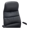 karekla grafeioy teeter hm1835501 mayro pu derma basi xromioy 67x66x121yek extra photo 7