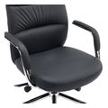 karekla grafeioy teeter hm1835501 mayro pu derma basi xromioy 67x66x121yek extra photo 8