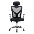 karekla grafeioy cuore hm120701 mayros skeletos mayro mesh 63x61x125yek extra photo 2