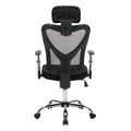 karekla grafeioy cuore hm120701 mayros skeletos mayro mesh 63x61x125yek extra photo 5