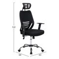 karekla grafeioy brief hm120601 mayro mesh basi xromioy 63x64x122yek extra photo 1