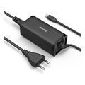 hama universal power supply replacement for laptops 20v 5a 100w usb type c extra photo 1