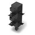 urage peg board perforated panel gaming modular kit wall table mounting black extra photo 4