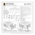 lian li 1200 power supply lian li rs w 80 gold pcie 51 atx 31 rs hub white extra photo 4 lian li 1200 power supply lian li rs w 80 gold pcie 51 atx 31 rs hub white extra photo 4