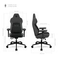 thunderx3 gagc 393 gaming chair core smart ergonomic mesh black extra photo 7 thunderx3 gagc 393 gaming chair core smart ergonomic mesh black extra photo 7