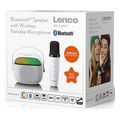 lenco btc 020wh hxeio bt me asyrmato mikrofono kai karaoke rgb extra photo 5 lenco btc 020wh hxeio bt me asyrmato mikrofono kai karaoke rgb extra photo 5