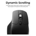 keychron m6 m6s a72 wireless ergonomic optical mouse 1000hz polling rate bla extra photo 1
