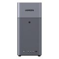 ugreen nasync dh2300 2 bay nas rockchip a72 a53 8 core cpu 4gb lpddr4x 1gbe lan 4k hdmi extra photo 1