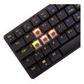 white shark mech keyboard gk 006131 nagamaki black us brown switch nagamaki b us brownsw extra photo 4